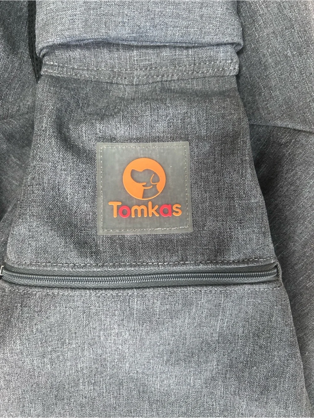 Tomkas Dark Grey Pet Sling Carrier is Designed for Transporting Small Cats &Dogs